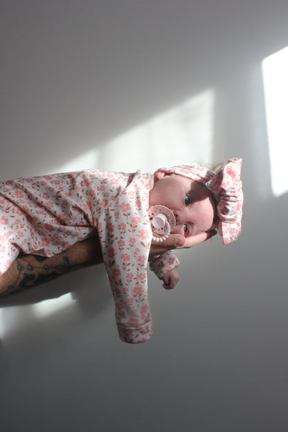 OVERSIZED TOPKNOT TIMELESS BLOSSOM