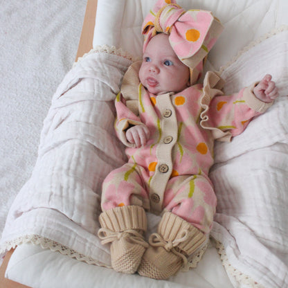 KNIT ROMPER DAISY DREAM