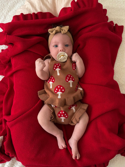 KNIT SUMMER SET MUSHROOM MEADOW