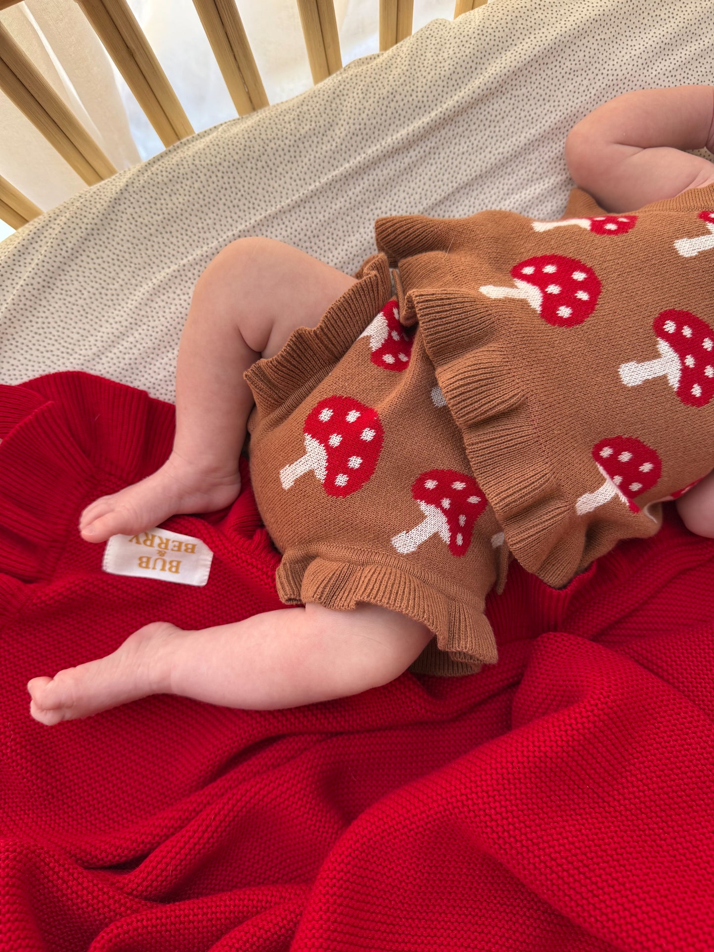 KNIT SUMMER SET MUSHROOM MEADOW