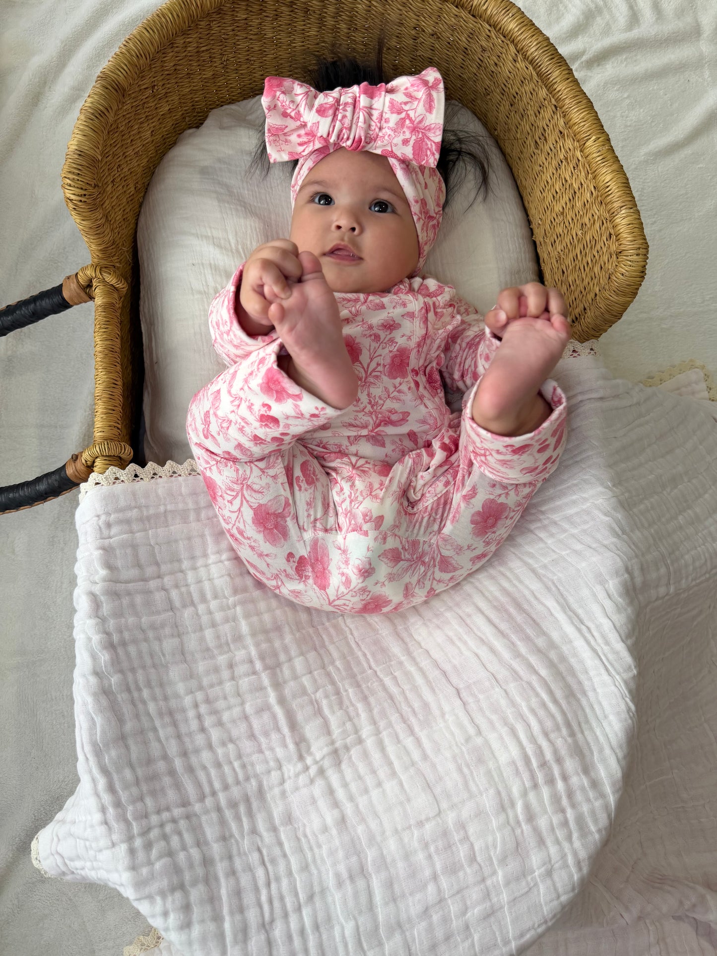 FRILL ZIP ROMPER WILDFLOWER DREAM