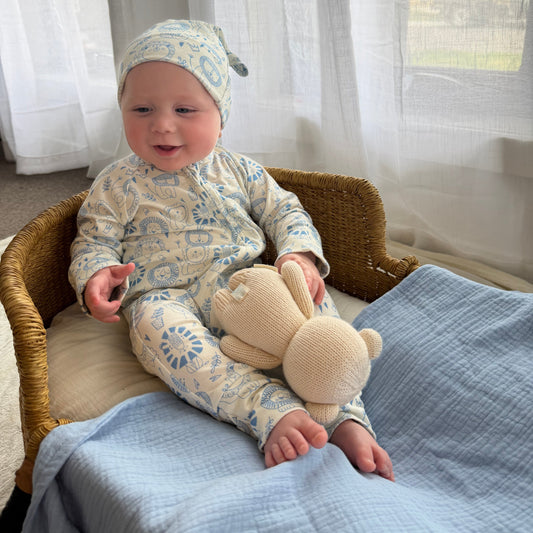 ZIP ROMPER LITTLE LION