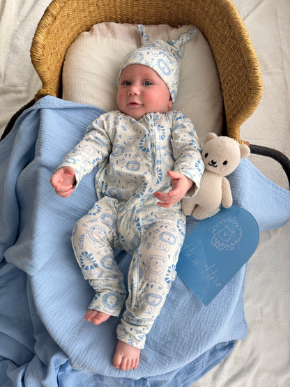 ZIP ROMPER LITTLE LION