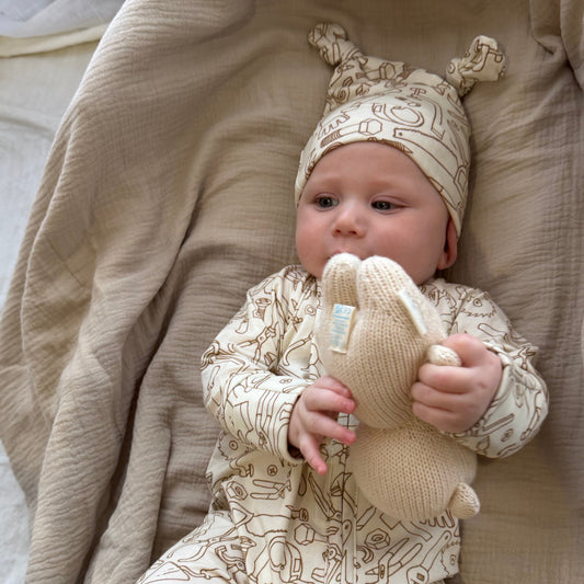 DOUBLE KNOT BEANIE TINY TOOLS