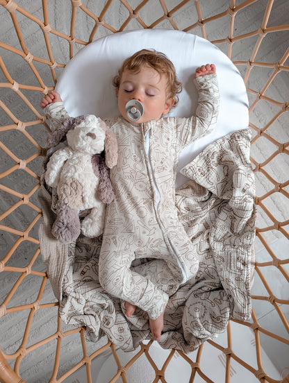 ZIP ROMPER TINY TOOLS