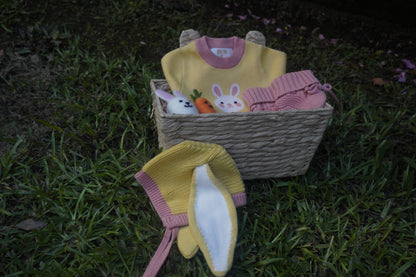Bunny Bonnet Butter Pink