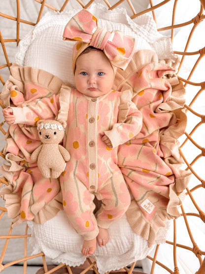KNIT ROMPER DAISY DREAM