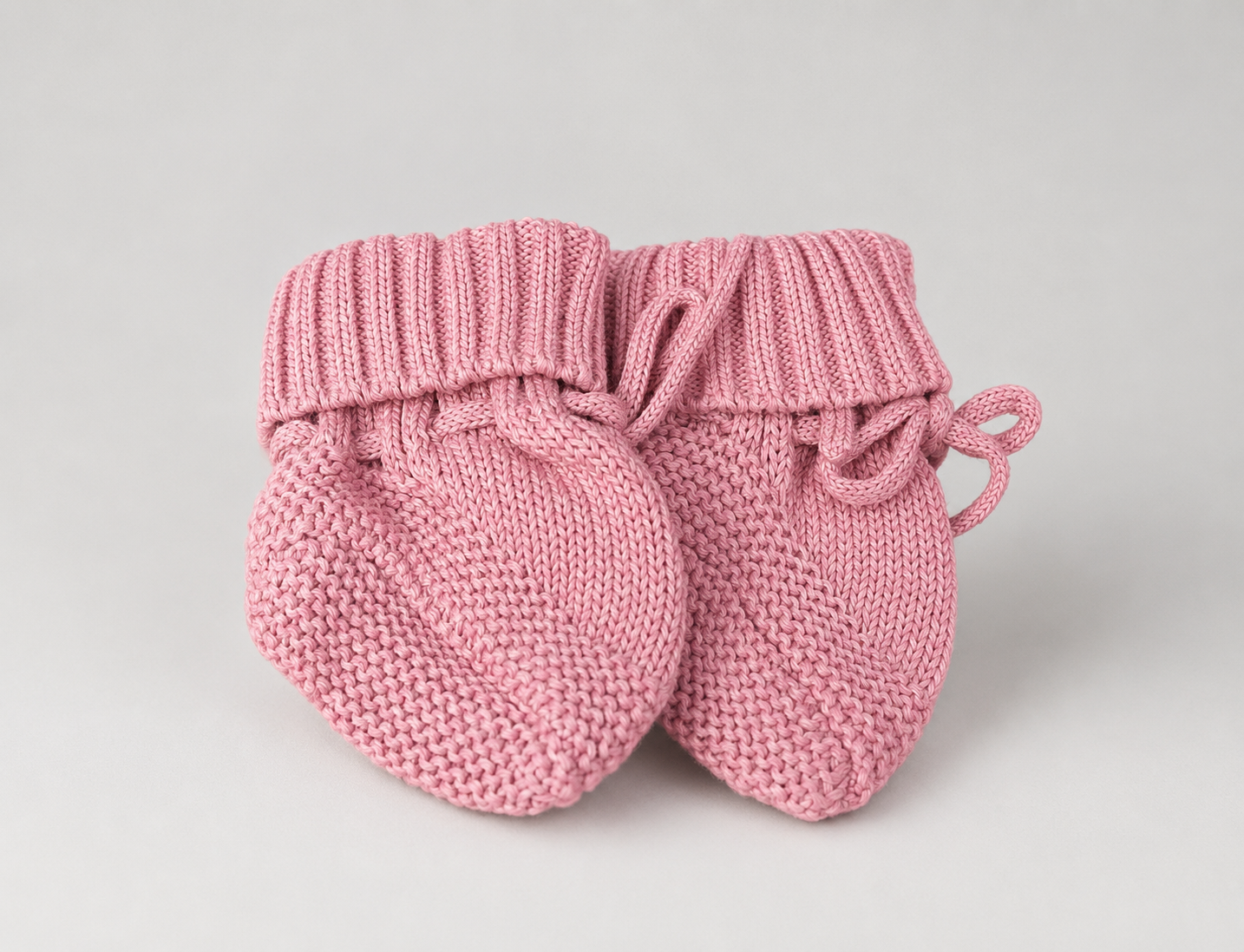 Knitted Booties Pink