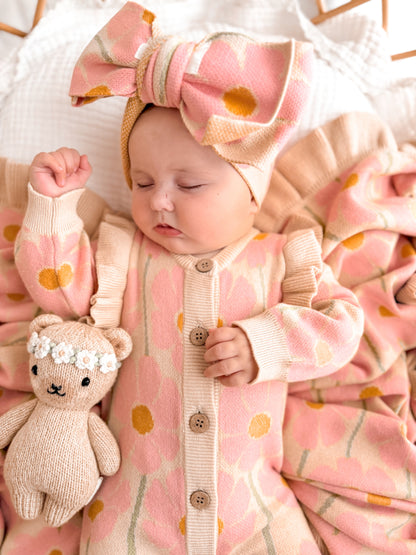 KNIT ROMPER DAISY DREAM