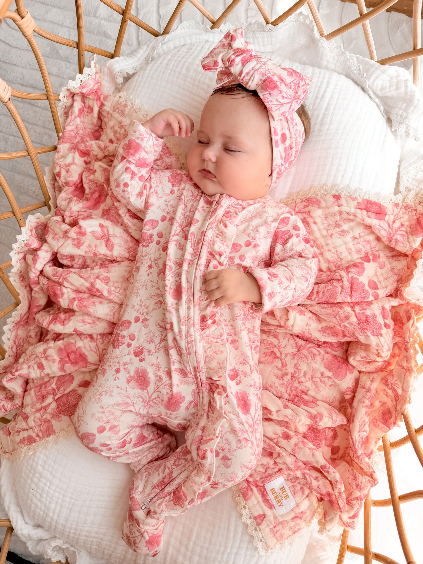 FRILL ZIP ROMPER WILDFLOWER DREAM