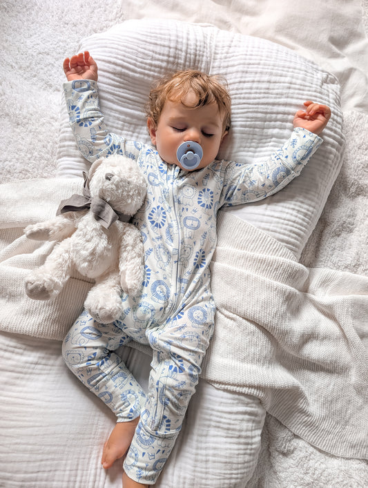 ZIP ROMPER LITTLE LION